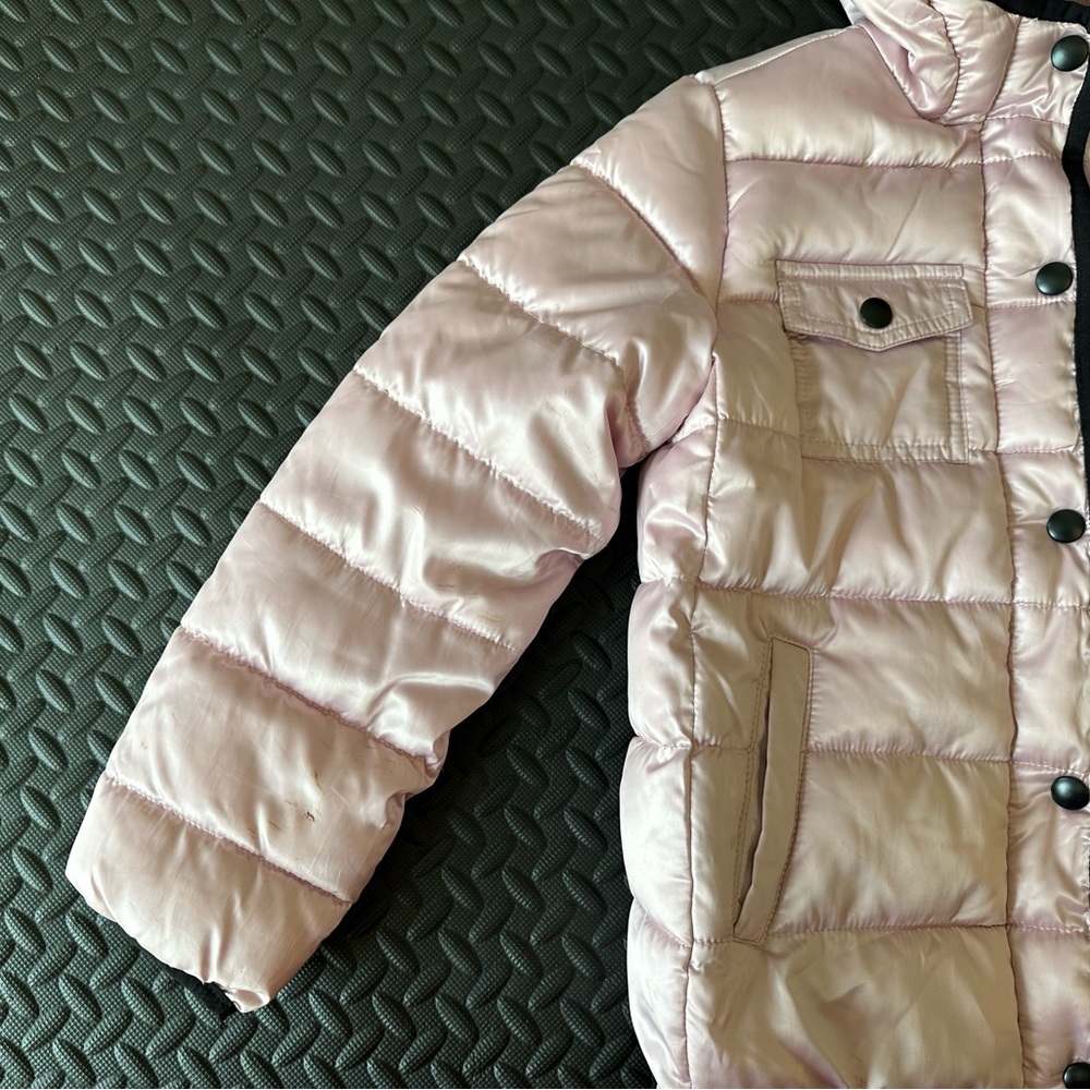 Children's Place Pink Puffer Jacket - Picture 7 of 16